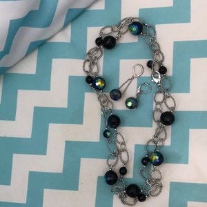 Beautiful necklace with matching earrings